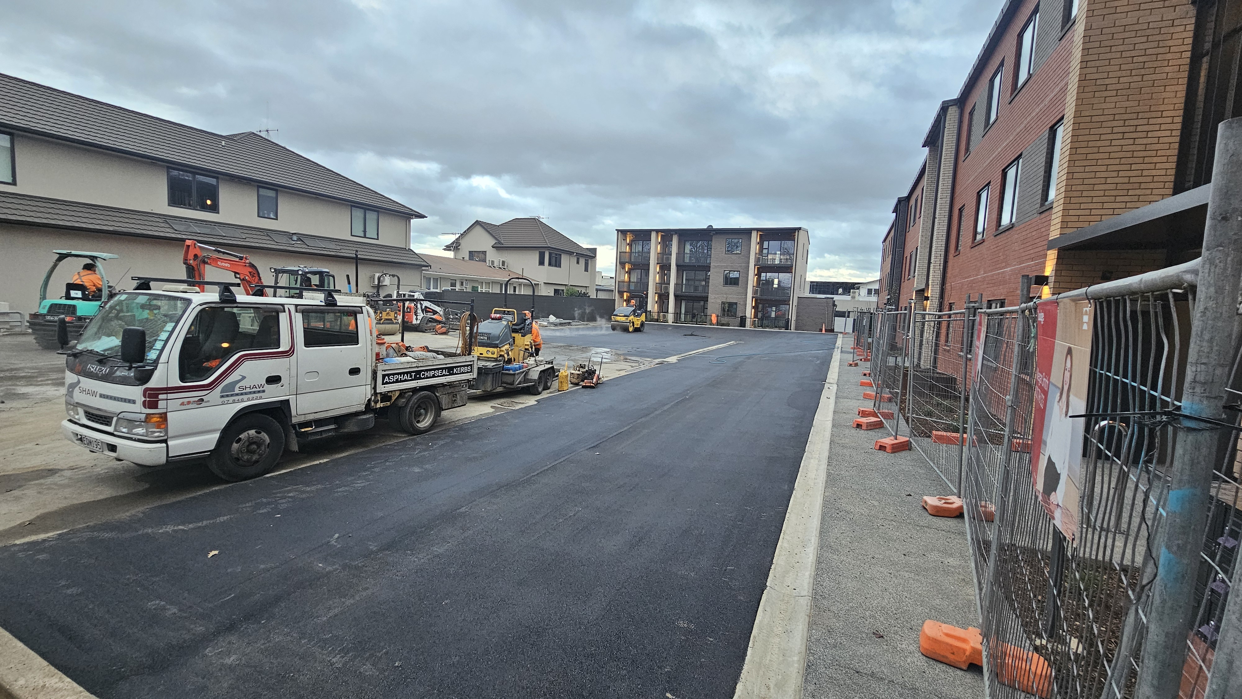 Subdivision roading — Hamilton